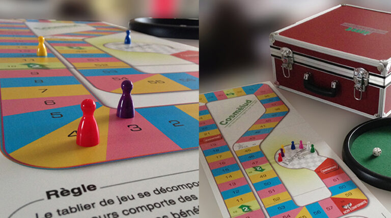 Plateau, pièces et valises